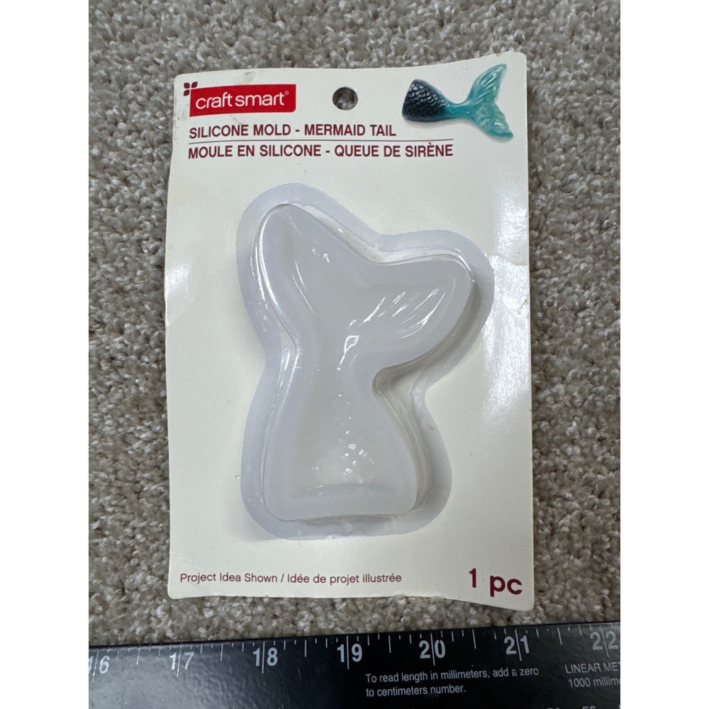 Craft Smart Silicone Mold Mermaid Tail Resin Casting DIY Jewelry 659450
